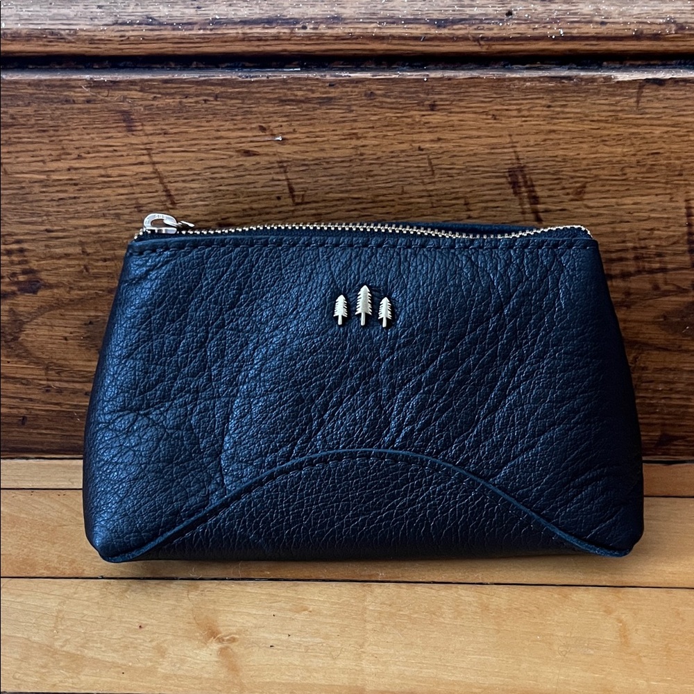 Portland Leather Black Pouch Sundaze - NEW